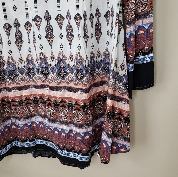 Altar'd State | Boho Long Sleeve Dress - Picture 3 of 7